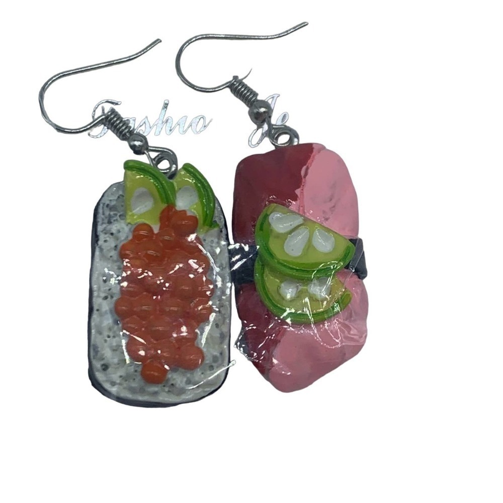 NEW sushi and fish egg earrings - Picture 16 of 16